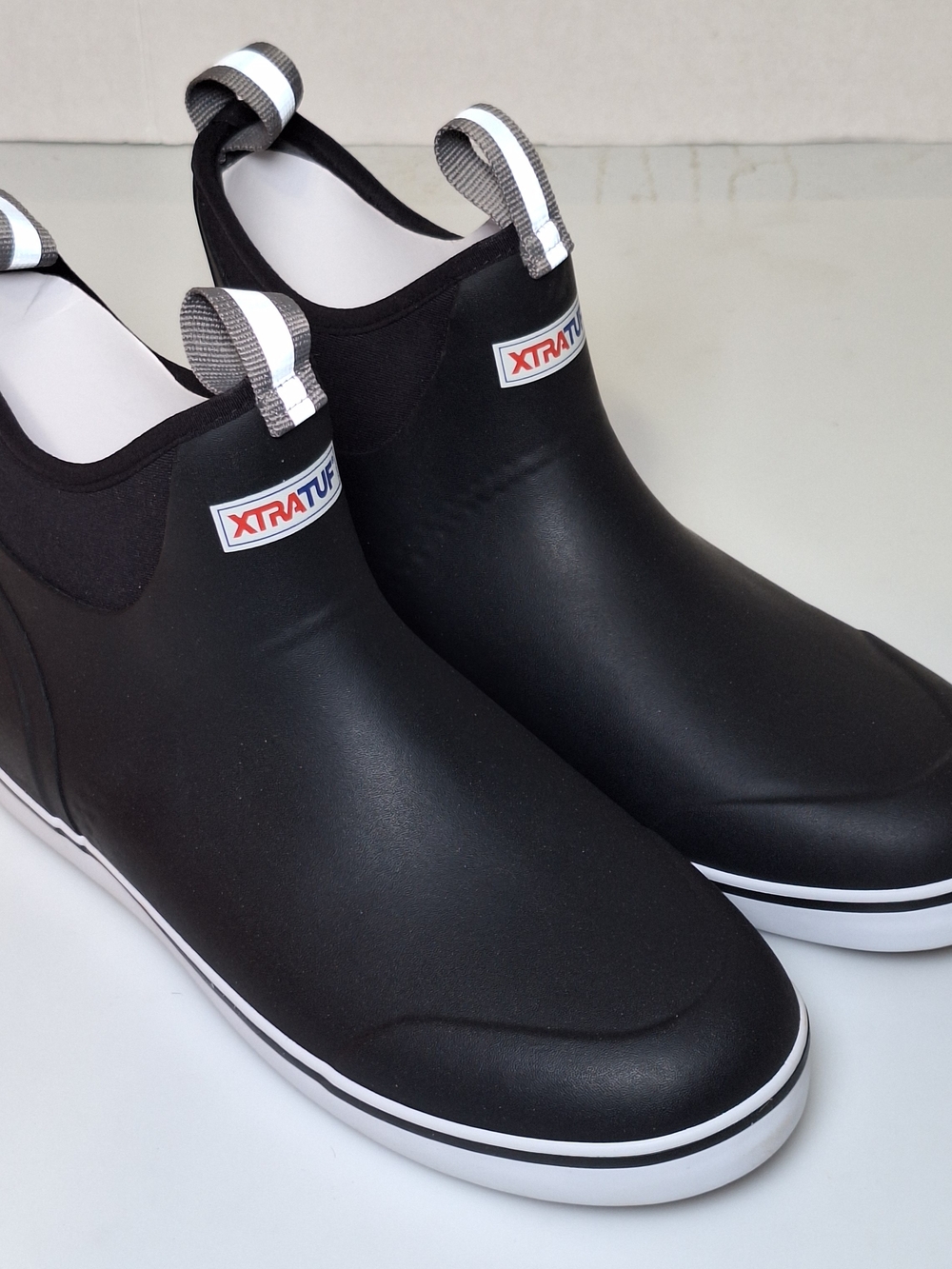XTRATUF Men's 6" Ankle Deck Boots Size 12 Men *NEW WITH BOX